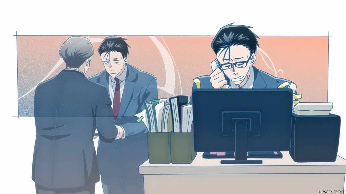 TVアニメ「スーパーの裏でヤニ吸うふたり」公式 tweet media