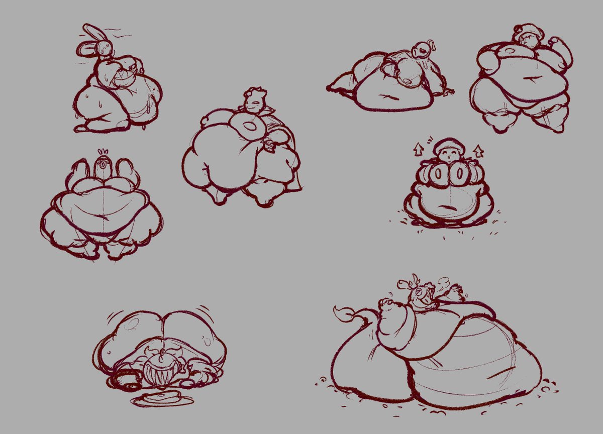 Buttersita01_'s tweet photo. Quick mini sketches for later

If you guess the first one I'll do I'm going to kill you https://t.co/8wDpyJgw7o