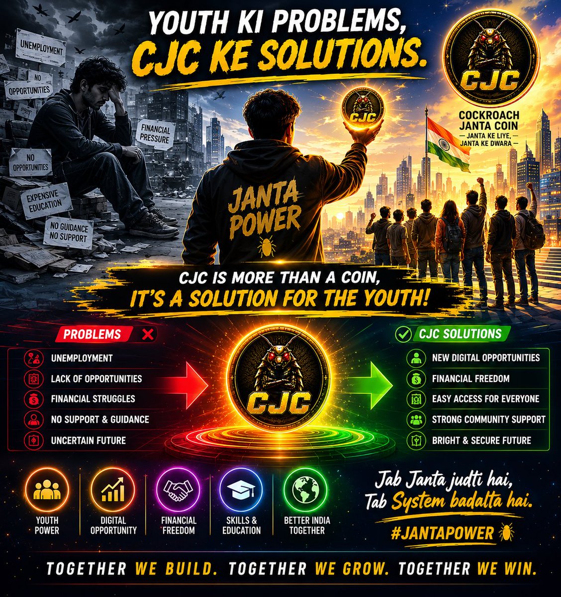 Cockroach Janta Coin tweet media