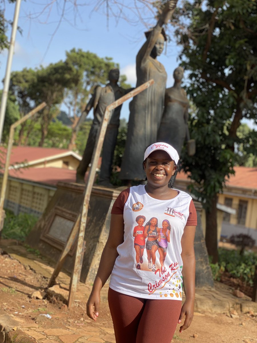 ChebetGloriah2's tweet photo. The crimson run was  more than just a race, it was a movement of hope, dignity and impact , every step taken was a  voice against period poverty. Reminding every woman out there that menstruation shouldn’t stop them from dreaming , 
Together we ran to end period poverty https://t.co/Iy3KfbDLCJ