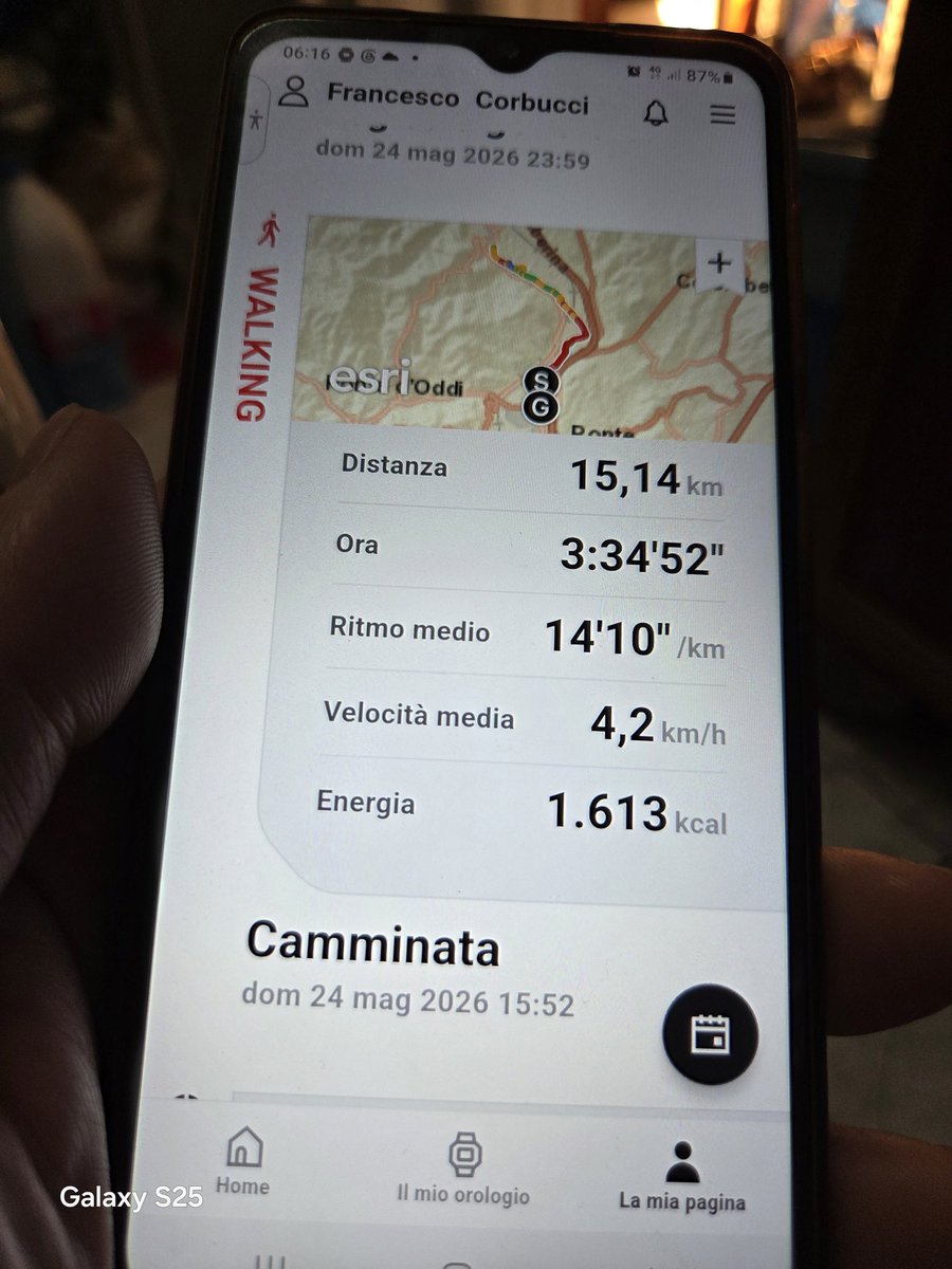francycorbu's tweet photo. La mia domenica è camminare. https://t.co/5haE80zvJc