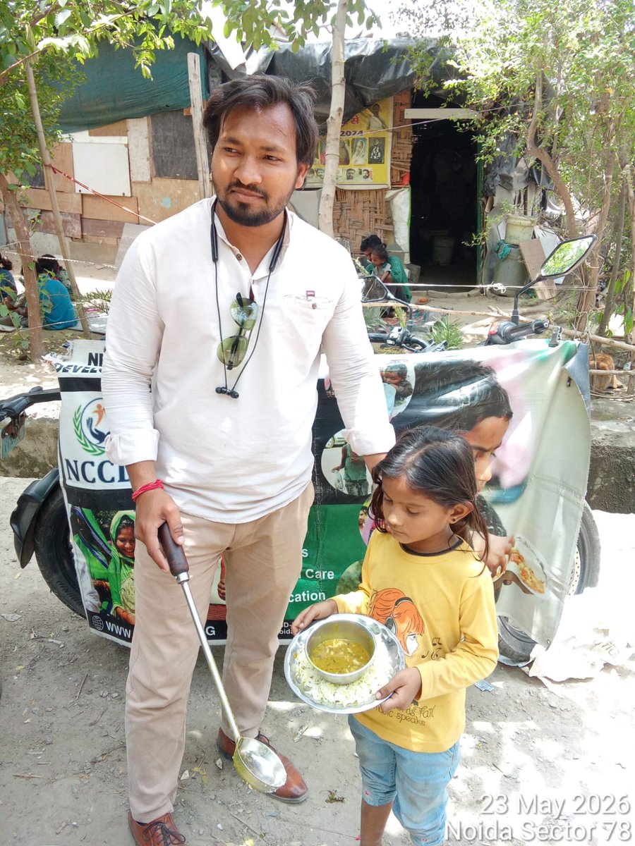 ncc_dn's tweet photo. Every meal we serve is more than food. It is love, dignity, and a promise that no child should go to bed hungry. Together we can continue to spread kindness and change lives one meal at a time. 🙏  

#FeedTheHungry #FoodDistributionDrive #ServeHumanity #NGOIndia #HopeForAll https://t.co/YvP7rbV2eK