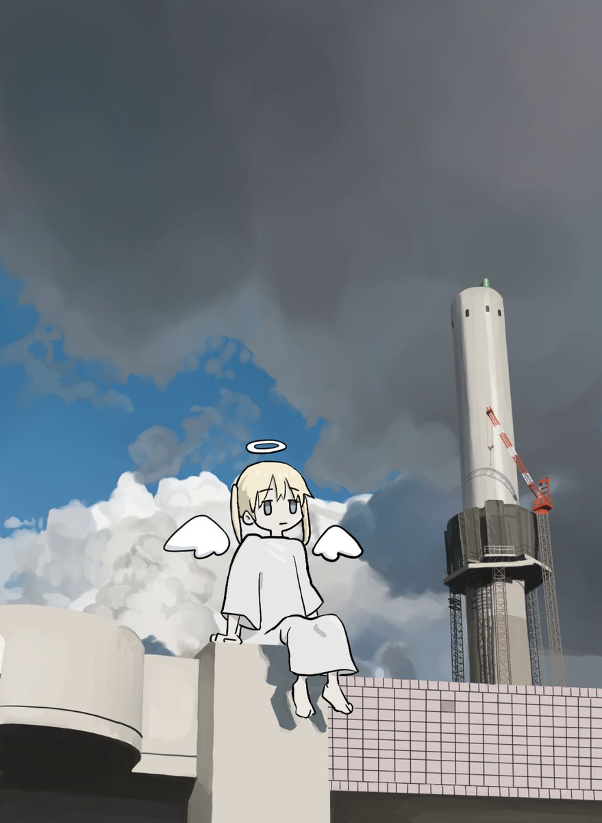 Ag24q's tweet photo. 天使のいる場所 https://t.co/LLaOOZuBZX