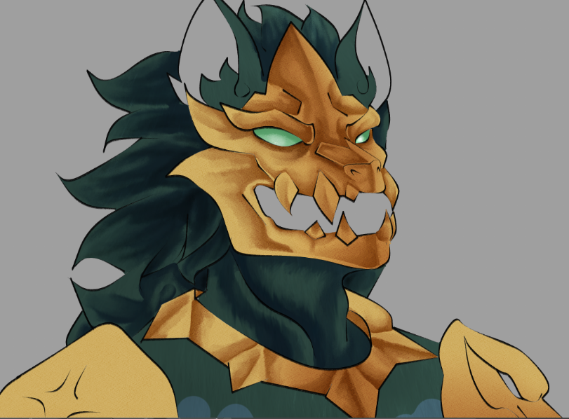 ElBrandonZ's tweet photo. (wip)

I've noticed that I have several drawings that I don't upload because I feel that they are not so good or don't fit with what I usually do, maybe these days I'll share them here...

 Anyway...  ascended Mordex for an art contest https://t.co/5ySOxZDC64