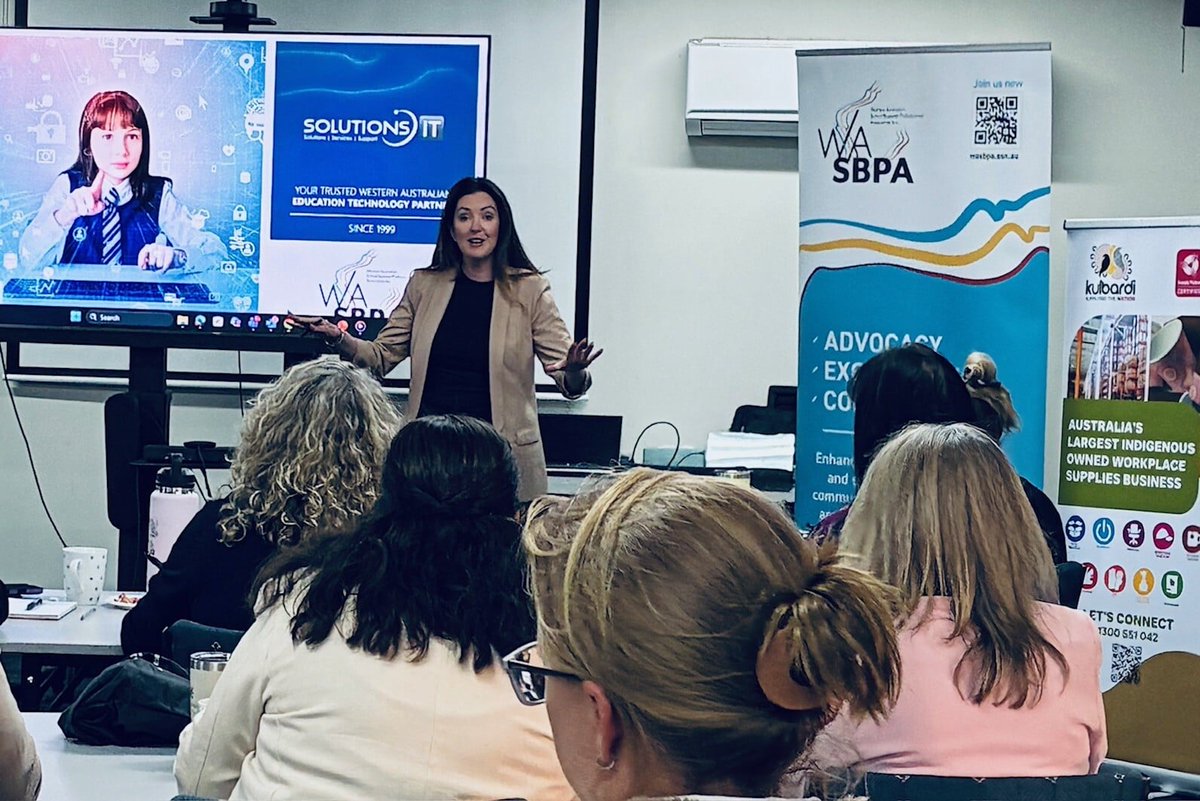 Solutions_IT's tweet photo. It was a privilege for Solutions IT to be invited to the WASBPA Wheatbelt Tour. From the Kimberly to Esperance, Solutions IT remains committed to supporting WA schools all across the state by providing trusted advice and practical solutions that make a real difference. https://t.co/gLs96HEIMo