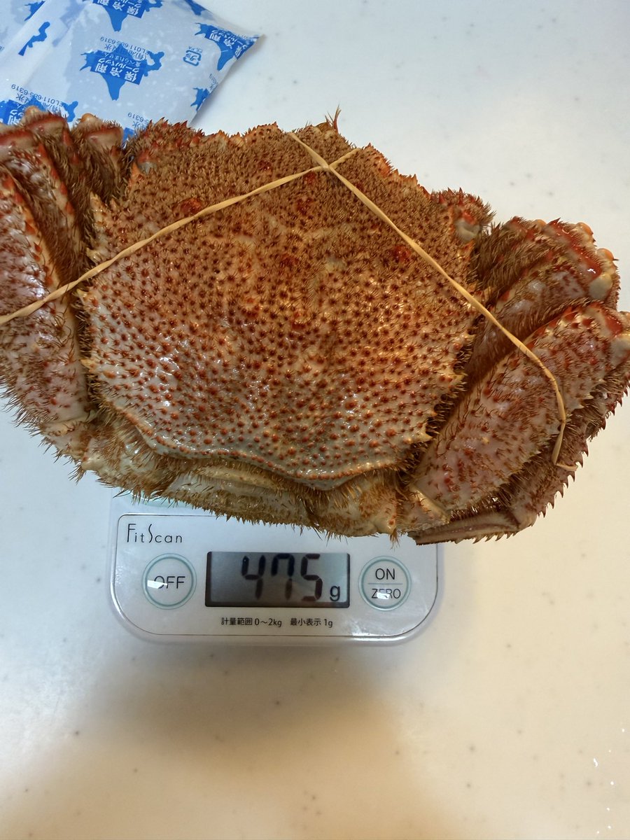 123kana's tweet photo. ふるさと納税様々✨🦀🦀 https://t.co/bc1MkGZRnJ