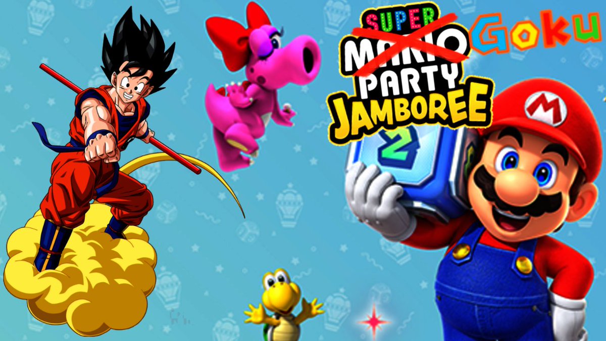 DBZnerdboy's tweet photo. They added Goku to Mario Party Jamboree!?
https://t.co/igFXB07Svu https://t.co/Ld0k3kvdux