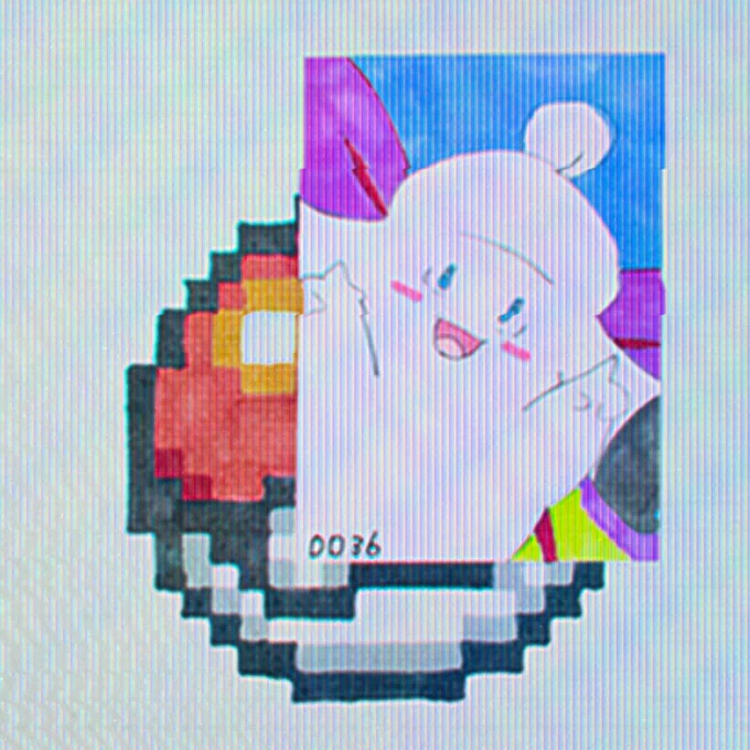 №0036 メガピクシー #朝際のポケモン図鑑チャレンジ #ただの趣味