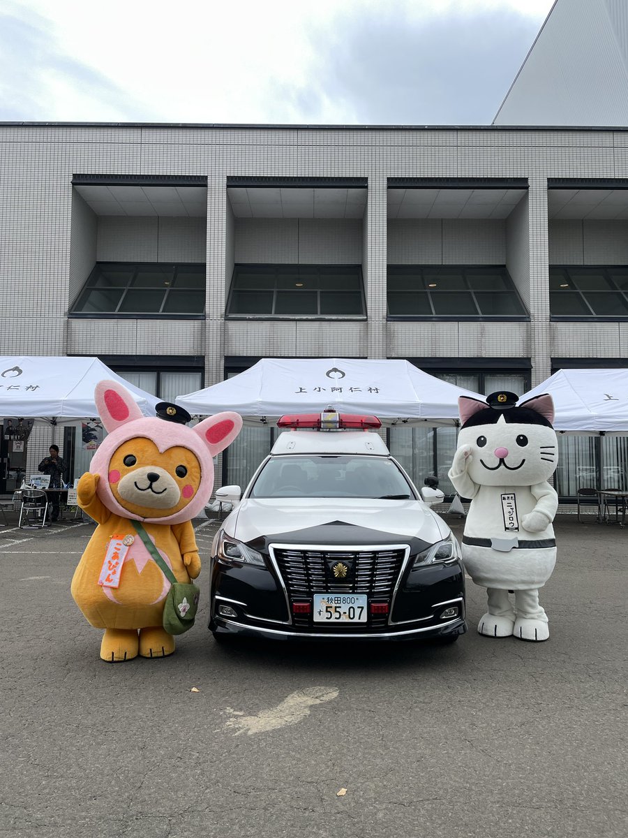 にゃにゃ ∇・)おはにゃーん！熊いないか見回りしてくるにゃー