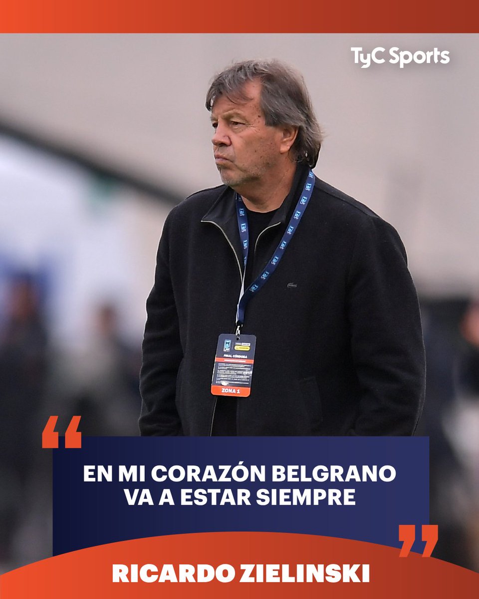 TyCSports's tweet photo. 🗣️ZIELINSKI Y UN MENSAJE PARA LOS FANÁTICOS DEL PIRATA🏴‍☠️🏆

El Ruso valoró haber salido campeón ante #River y recordó el inicio complicado de su ciclo:

🎙️ "Es una ofrenda para todos los hinchas. Yo vine porque #Belgrano estaba mal, no porque estaba bien. Es un mérito de todo el mundo y trato de darles a todo esa importancia. En mi corazón Belgrano va a estar para siempre", expresó el entrenador en conferencia de prensa.

📸 Liga Profesional. 
📸 Getty Images.