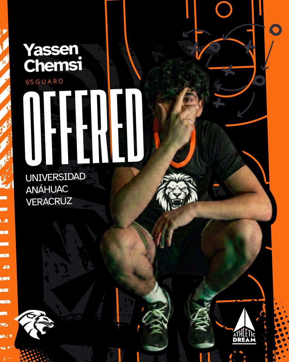 YaseenChemsi's tweet photo. Blessed to receive an offer from the University Anáhuac Veracruz. Thank you for the coaching staff for believing in me. #notcommited #blessed https://t.co/1JYLfOjB6a