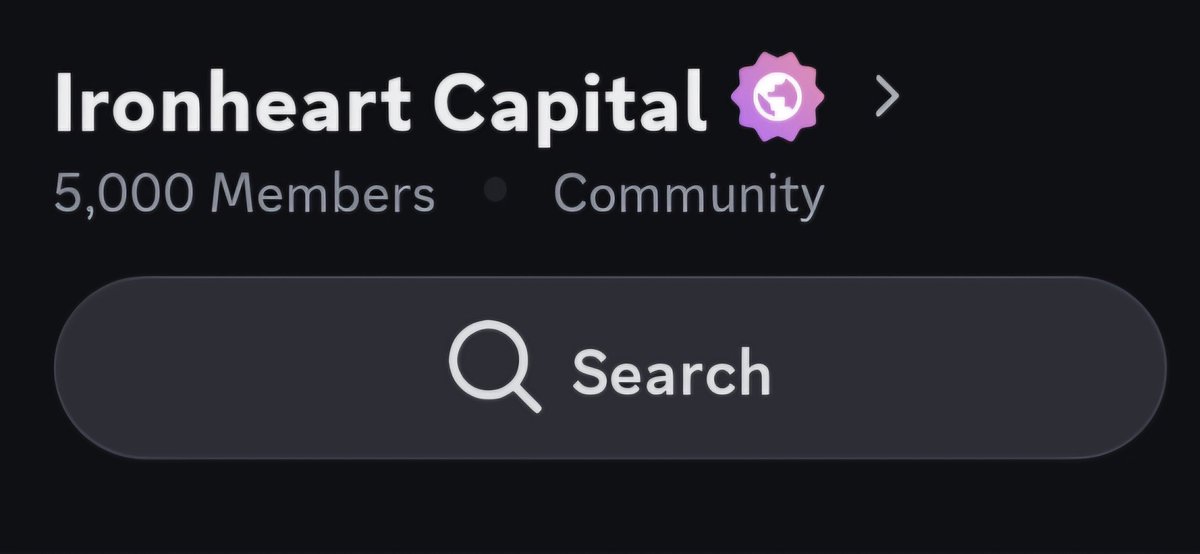 inkedcapital's tweet photo. Big Milestone for @Ironheart_Cap

Completely free trading community 

Honored that 5k people trust us to help them navigate markets 

Many more to come 🍻 https://t.co/LGT9SsQQmQ