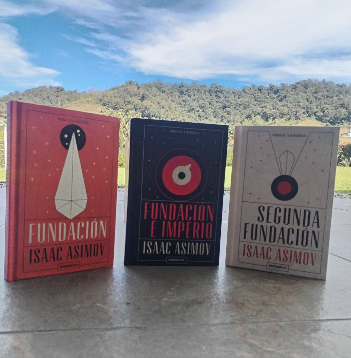ferneyrodrit's tweet photo. @pluma_gulunga @Libri_pedia @Bibliomaniatico @Universo_libros @amorenloslibros @Diverliteraria @LetrasBreves @librofilos @angelinternista Trilogía completada! https://t.co/bqqXFTOVAY