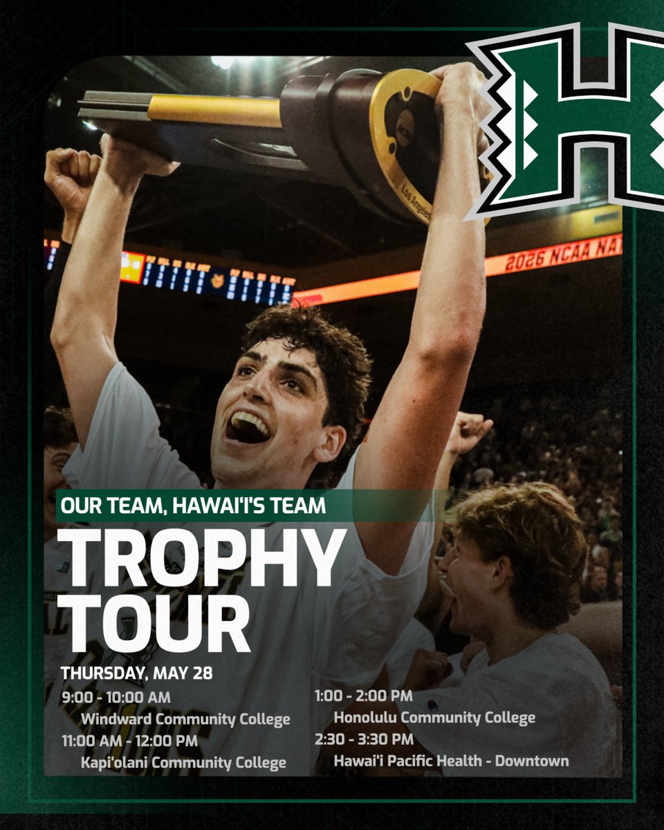 Hawaii Men's Volleyball tweet media