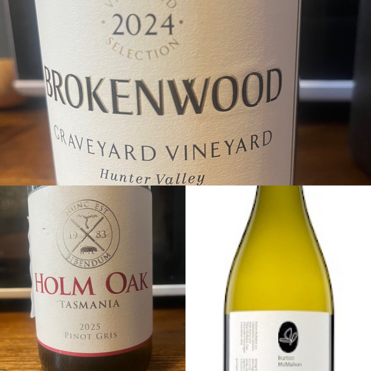 winsordobbin's tweet photo. Looking for a stylish #wine choice? Please check out this week’s reviews at https://t.co/Zs17rHykc5 starring @Brokenwood #burtonnmcmahon and @HolmOakWinesTas https://t.co/BU2bdtMJOf