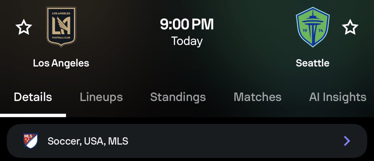 AlbtJonathan06's tweet photo. 🇺🇸 USA | MLS

🔘 • LAFC/Seattle o3 (-105)

Link on my bio let's keep the momentum 

#usa #Gambling𝕏 #soccer https://t.co/ryf2SvJ8tK