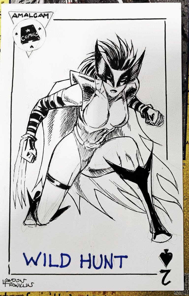 WaywardCrossArt's tweet photo. Some Amalgam characters commissions from Motor City Comic Con. #amalgam #art #illustration #sketchart https://t.co/fJTr9LiZew