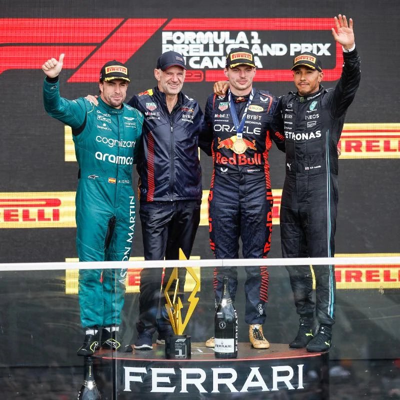 F1GuyDan's tweet photo. There’s something about Canada and delivering unforgettable podiums https://t.co/Vmtcn9N4Ug