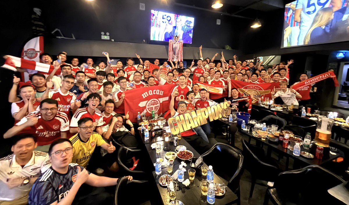 Arsenal_Macau's tweet photo. The Streets are our own 🔴⚪️ https://t.co/rWLhaw22dl