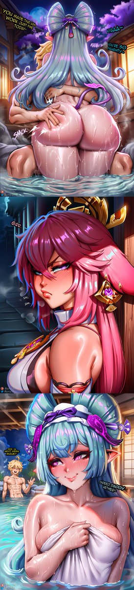 Renz3n_'s tweet photo. [Comic] The Tale of the Jealous Kitsune #1

Our boy Aether is doing his usual stuff, getting around every girl he can!

However, in the shadows, a very territorial Yōkai is also present and only waits for her opportunity to strike~ 🦊🩷

#yaemiko #aether #genshinimpact https://t.co/4hZw1qiV1O