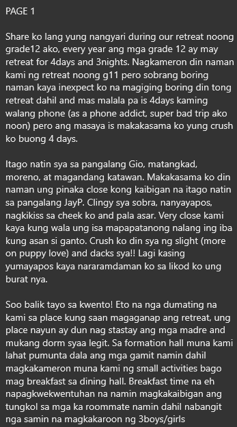 AlterOfan83223's tweet photo. Napatanong na lang ako kung nanaginip bako dahil sa mga nangyayari.

Pages 1-2
Sender: RetreaTT

#ConfessionOfanAlter963
#Student #CollegeLife https://t.co/NT8LjoLUfq