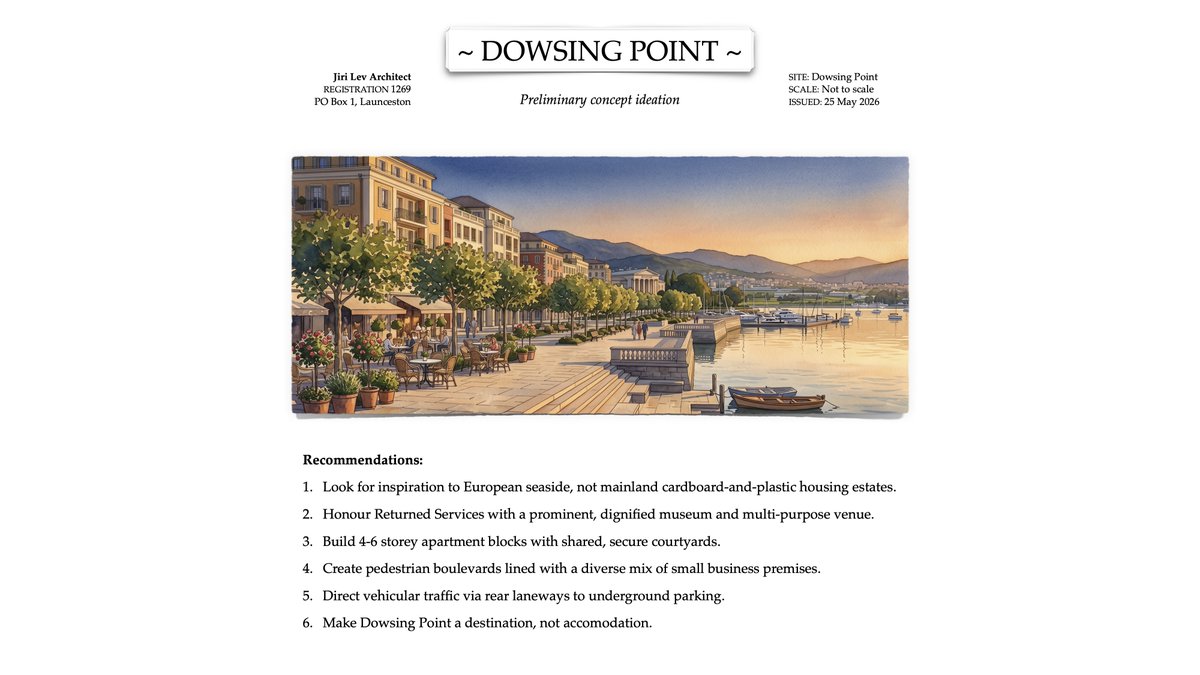 JiriLev's tweet photo. Regarding the Dowsing Point development, while I do not claim to understand every site intricacy, nor defence implications, a few key issues are clearly emerging, which I respectfully submit as a contribution to the public debate: https://t.co/f3YduktzVH https://t.co/oHPqskh4Wo