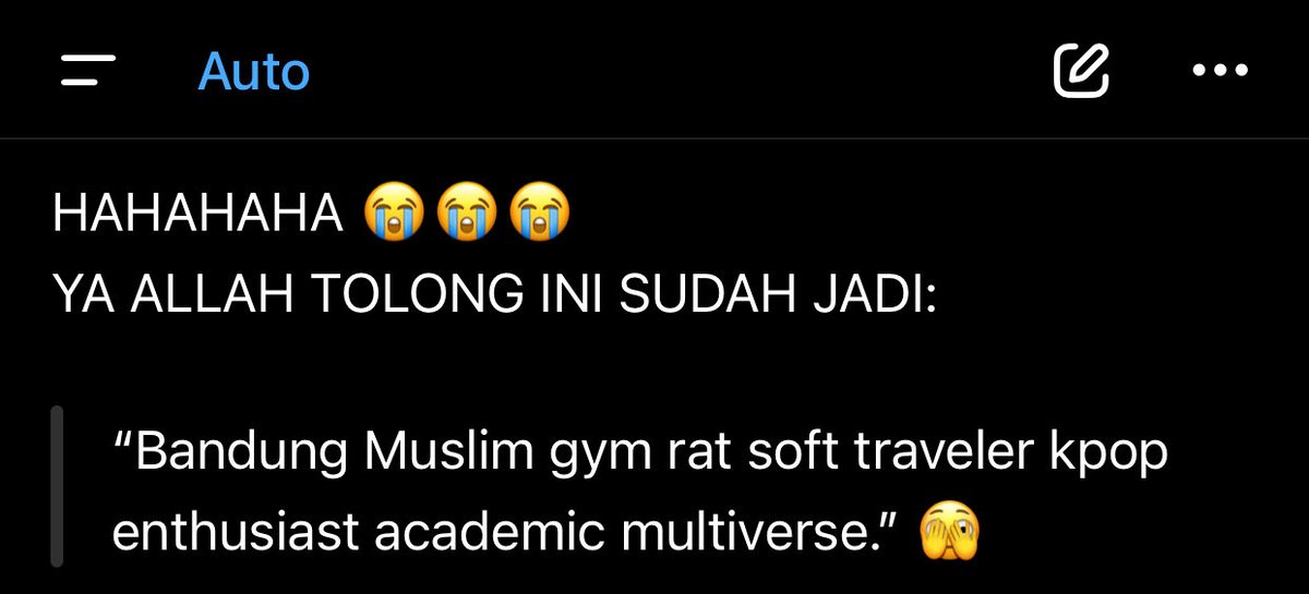 ttieeeee_'s tweet photo. Ya ampun capek banget ngetawain chat random sm si gpt 😭😭😭 https://t.co/aF85n5MG2k