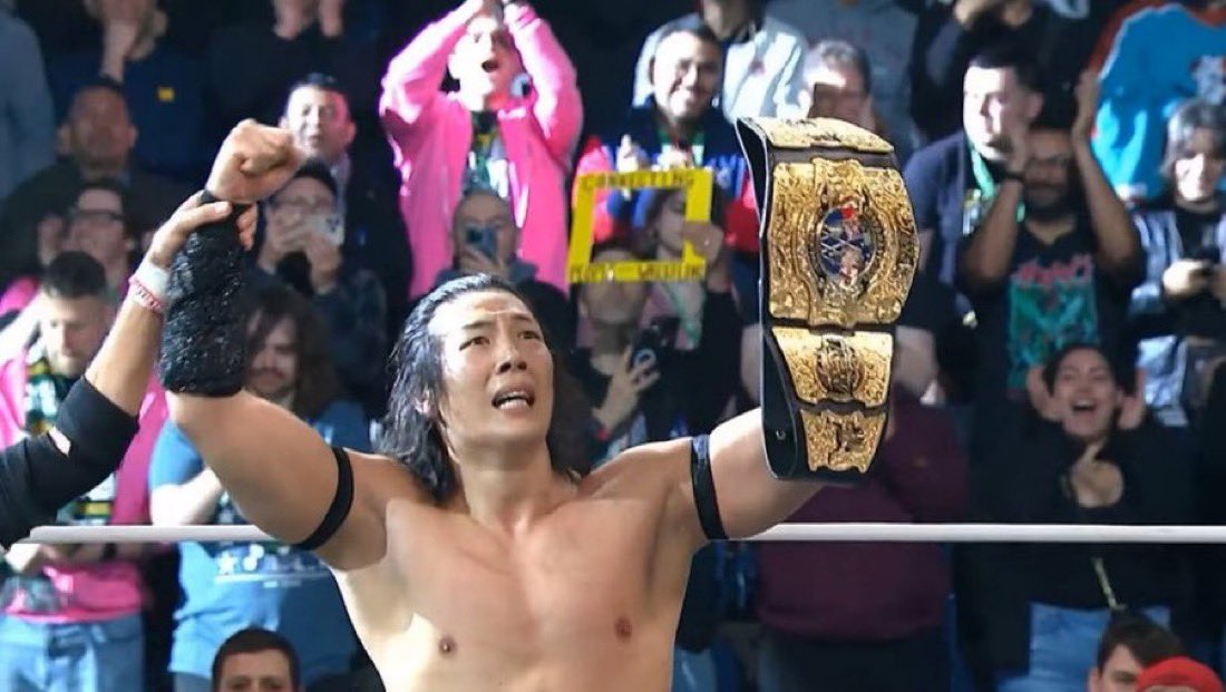 WrestlePurists's tweet photo. #ANDNEW

KONOSUKE TAKESHITA HAS DONE IT!!!

TAKESHITA DEFEATS KAZUCHIKA OKADA FOR THE AEW INTERNATIONAL CHAMPIONSHIP!!!

WHAT A MATCH!!

#AEWDoN https://t.co/mVYvjqdPwD