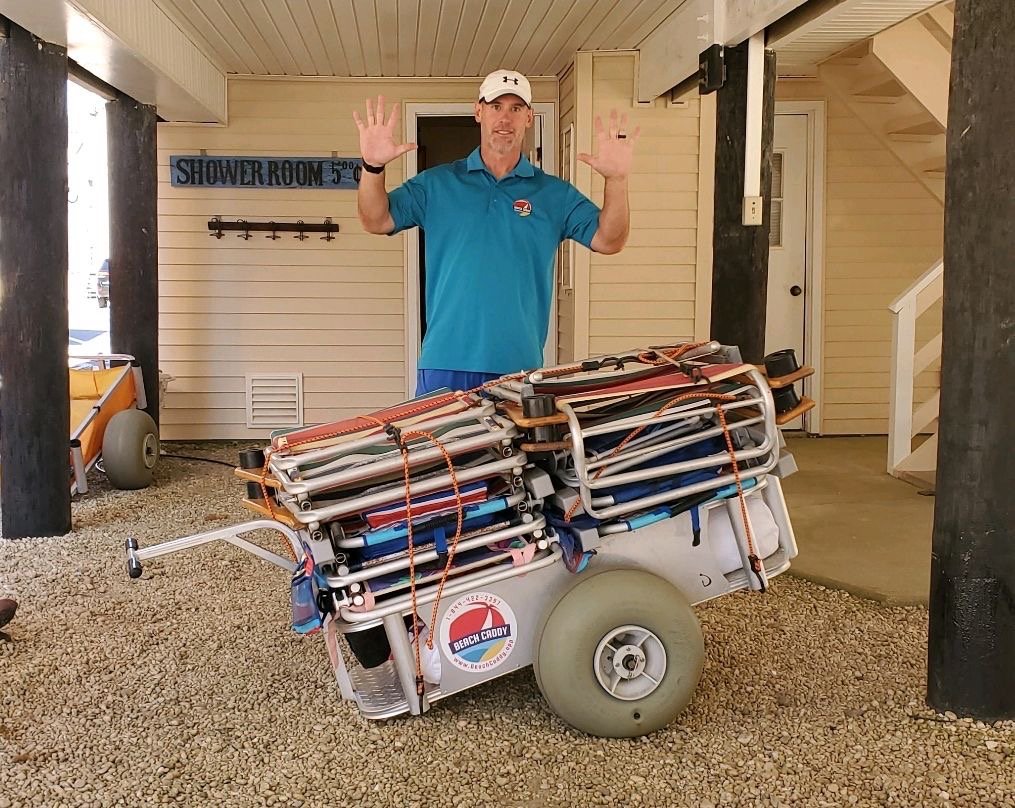 NJBeachCaddy's tweet photo. 1 Week Beach Cart Rental (Free Delivery and Pickup on Saturdays) - $134.82 https://t.co/xUzGcXo7TJ https://t.co/VGtIEcaQP1