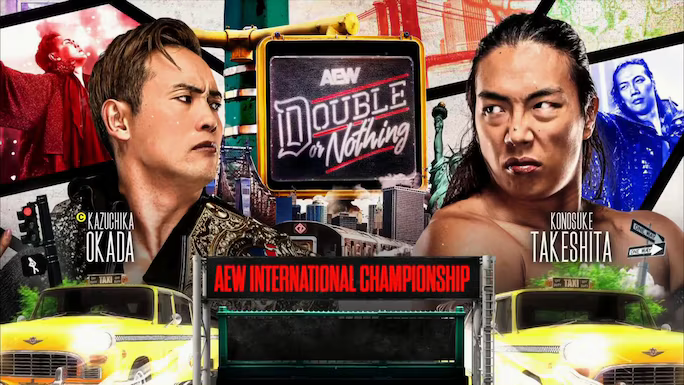 StylesRaad's tweet photo. Kazuchika Okada (c) vs Konosuke Takeshita - AEW International Championship match - 25.05.2026

⭐️⭐️⭐️⭐️.75 https://t.co/MiGTkgnNbT