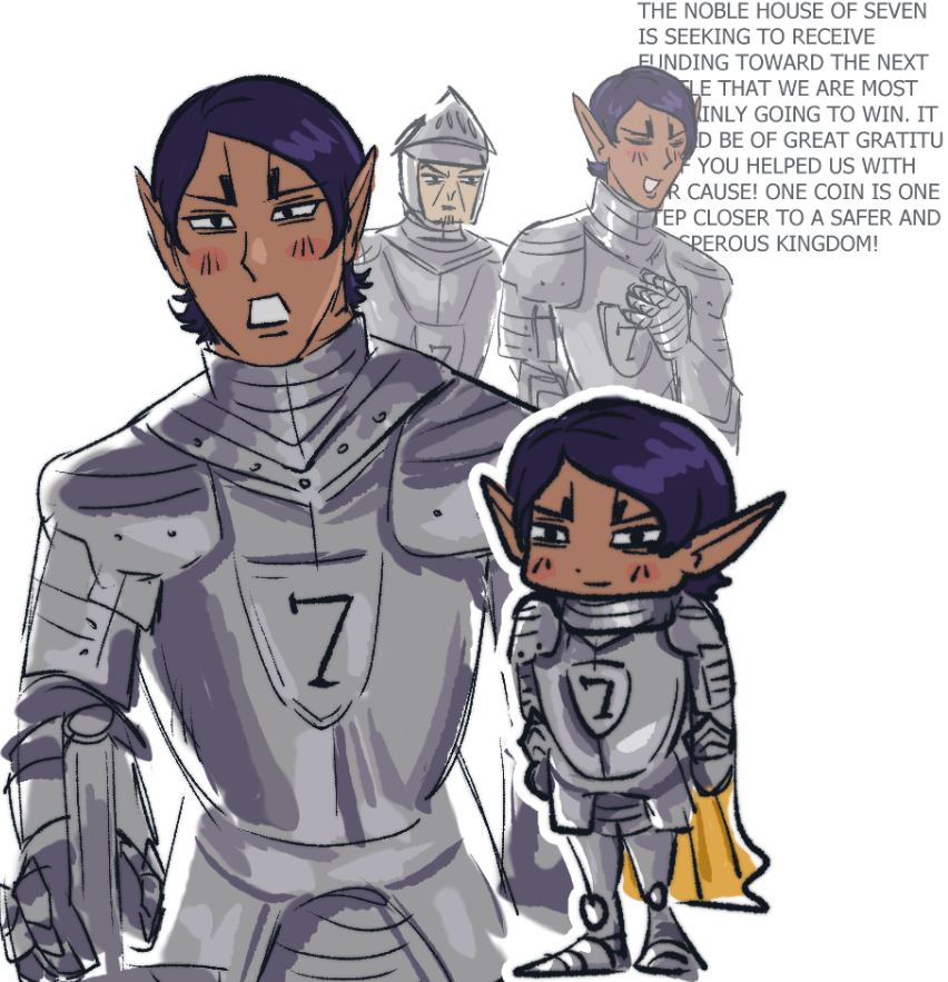 felissimus's tweet photo. what if koito was an elven knight https://t.co/Y7y8B6gJMw