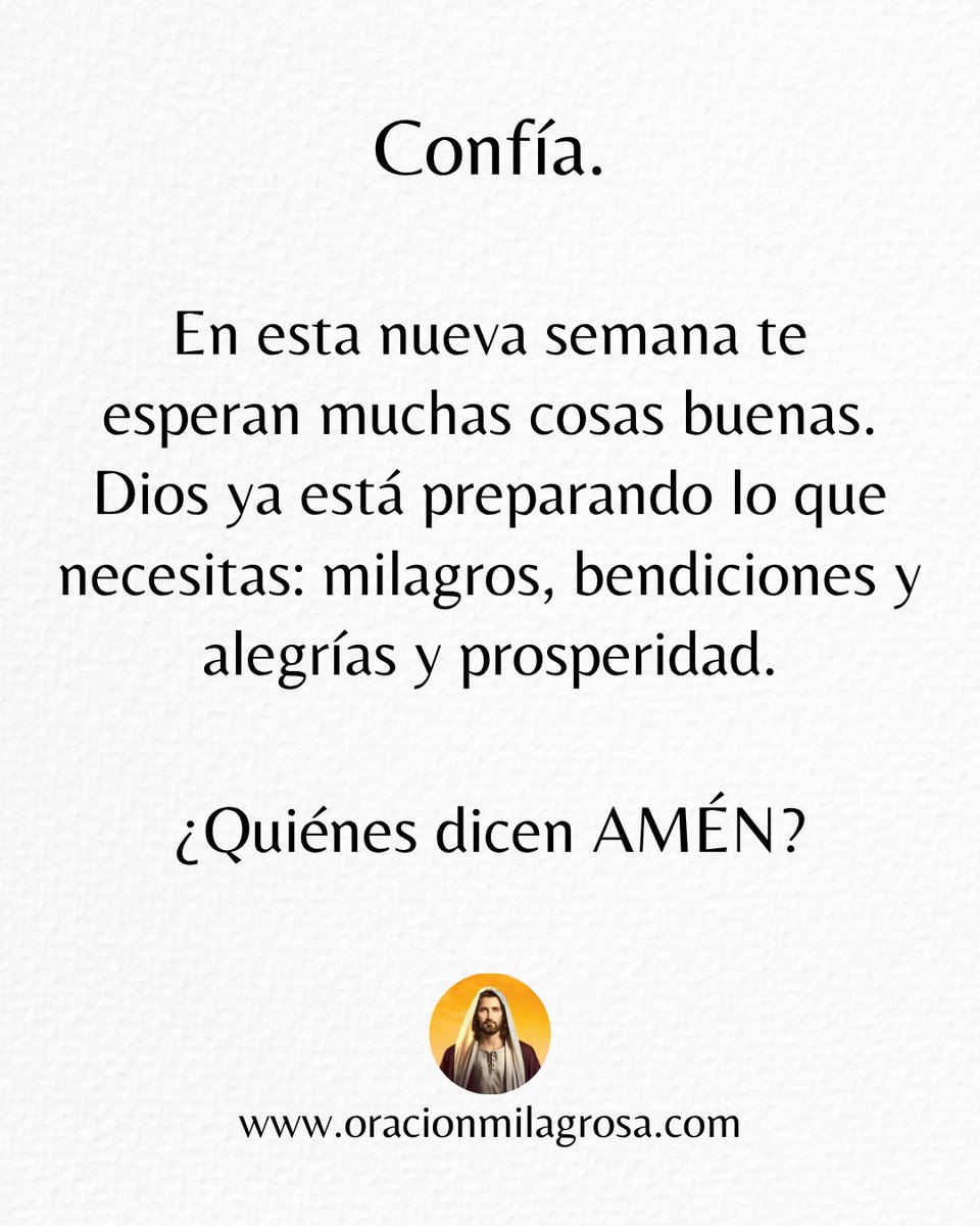 Oración Milagrosa tweet media