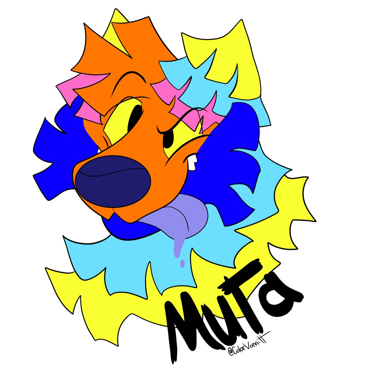 Color_Vomitt's tweet photo. Badge of Muta for Pinata_Deli on Telegram! https://t.co/3frD9ArIRp