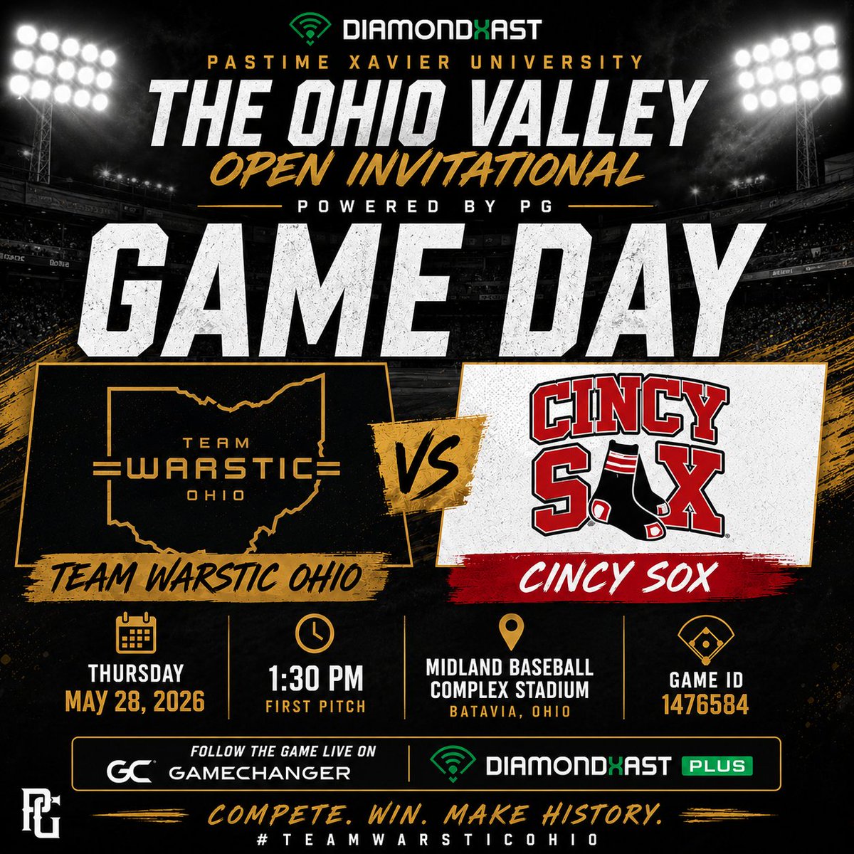 Teamwarsticoh's tweet photo. Team Warstic OH kicks off the season Thursday! https://t.co/EmCspcwJpY