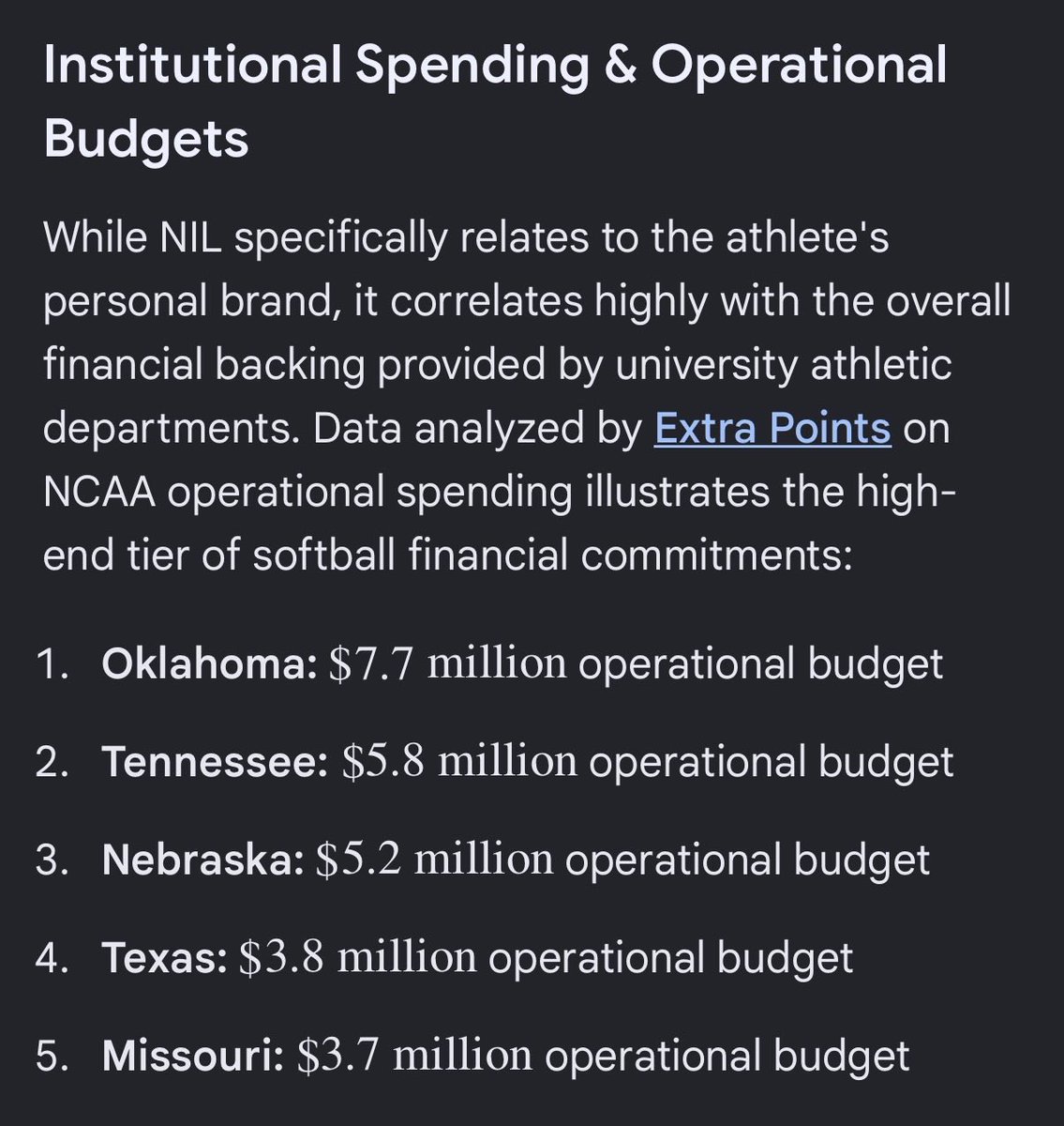 JoeyMcfatStack's tweet photo. @EverythingGata Again, people targeting TTU for spending money like it’s illegal, and we ain’t even in the top 5. Copium is a hell of a drug https://t.co/X4BlJOEwiN