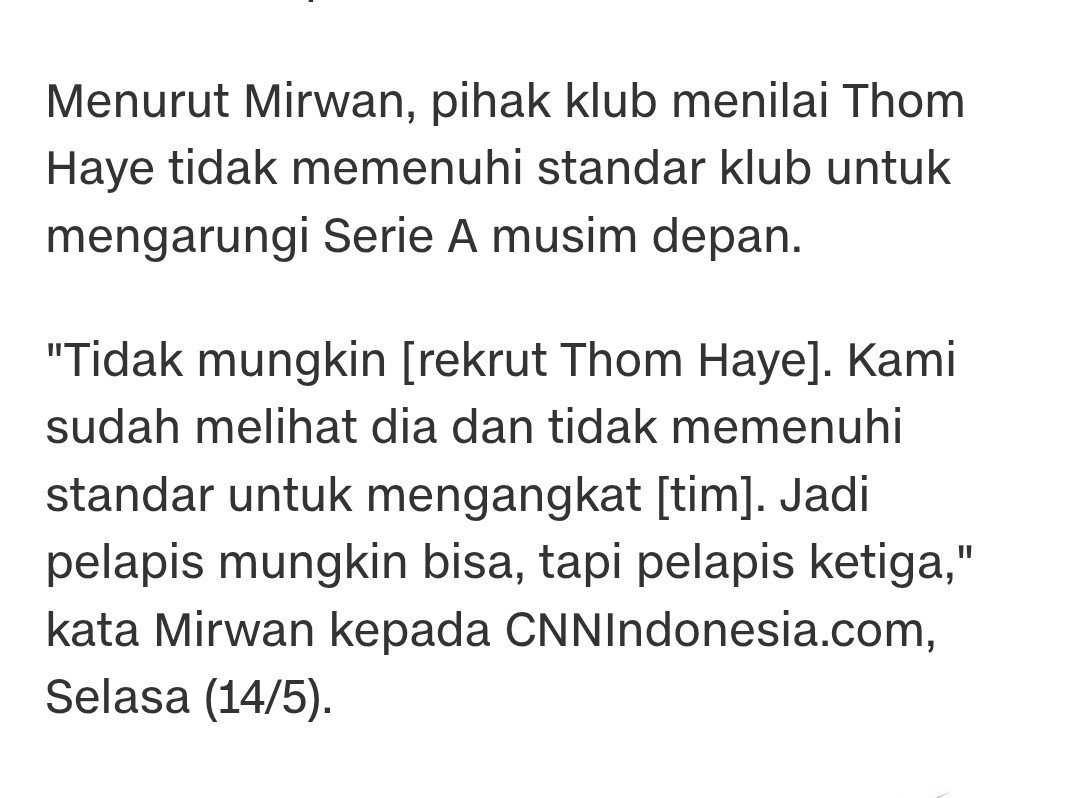 fyiajaa's tweet photo. @Como_1907 ini definisi klub yang ngelola nya bener dan berdasarkan meritrokasi 

Masih inget 2 tahun lalu pas rumor thom Haye ke como tapi langsung dikasih statement sama mirwan suwarso klo thom haye cocoknya jadi pelapis ketiga como.

Netizen langsung banyak yg hujat. padahal yg dilakuin como udh bener, milih pemain yg cocok dan sesuai sama kebutuhan pelatih

sebaliknya klub nya Erick Thohir, oxford united memilih mengorbitkan marselino sama ole, yg menurutku 2 pemain itu ngga sepenuhnya pilihan pelatih. 

terus terlalu ikut campur sampe diundang ikutan piala presiden yg hasilnya ole cedera dan ngga bisa bela timnas. Hasilnya sekarang apa? oxford degradasi ke league one

Itulah perbedaan klub yang dikelola sesuai merit + manajemen yang baik sama engga