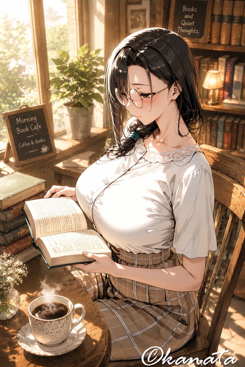 RT @KanataAiai: 朝の読書カフェ