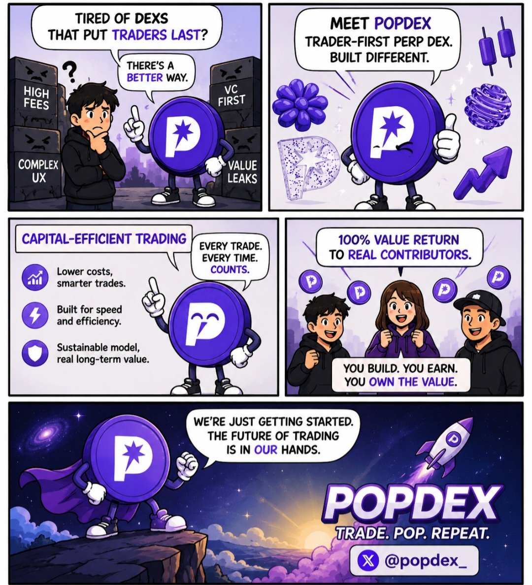 otunbacurrent's tweet photo. @popdex_ is building a trader first Perp DEX where capital works smarter, contributors earn real value, and every trade feels purposeful. A fresh approach turning participation into opportunity instead of empty speculation. https://t.co/dNfVwNpvng