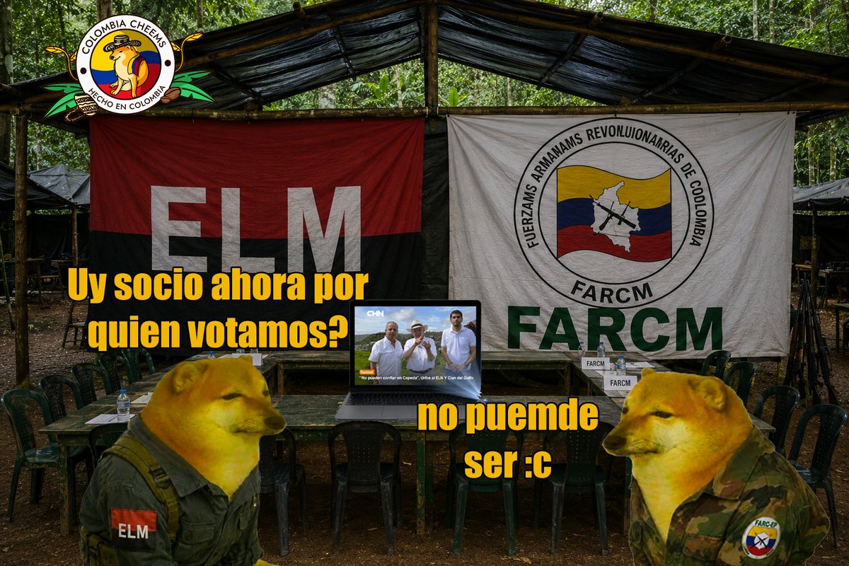 ColombiaCheems's tweet photo. Cómo quedaron después del anuncio de Uribe: https://t.co/8ErGeTLWlD