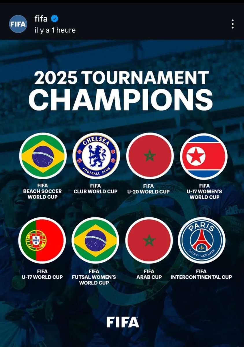 AdilBr01's tweet photo. @TheX192 @algatedz مع اضافة كأس افريقيا للمنتخب المصنف الثامن عالمياً و القاب كرة القدم داخل الصالات رجالاً و نساءاً 😉، اذا كانت هاته خيبات فأعطينا نجاحات دولتك . انتظر اقحامك لي 🤣🤣🤣🤣🤣🤣 https://t.co/q8KgVQAxOo