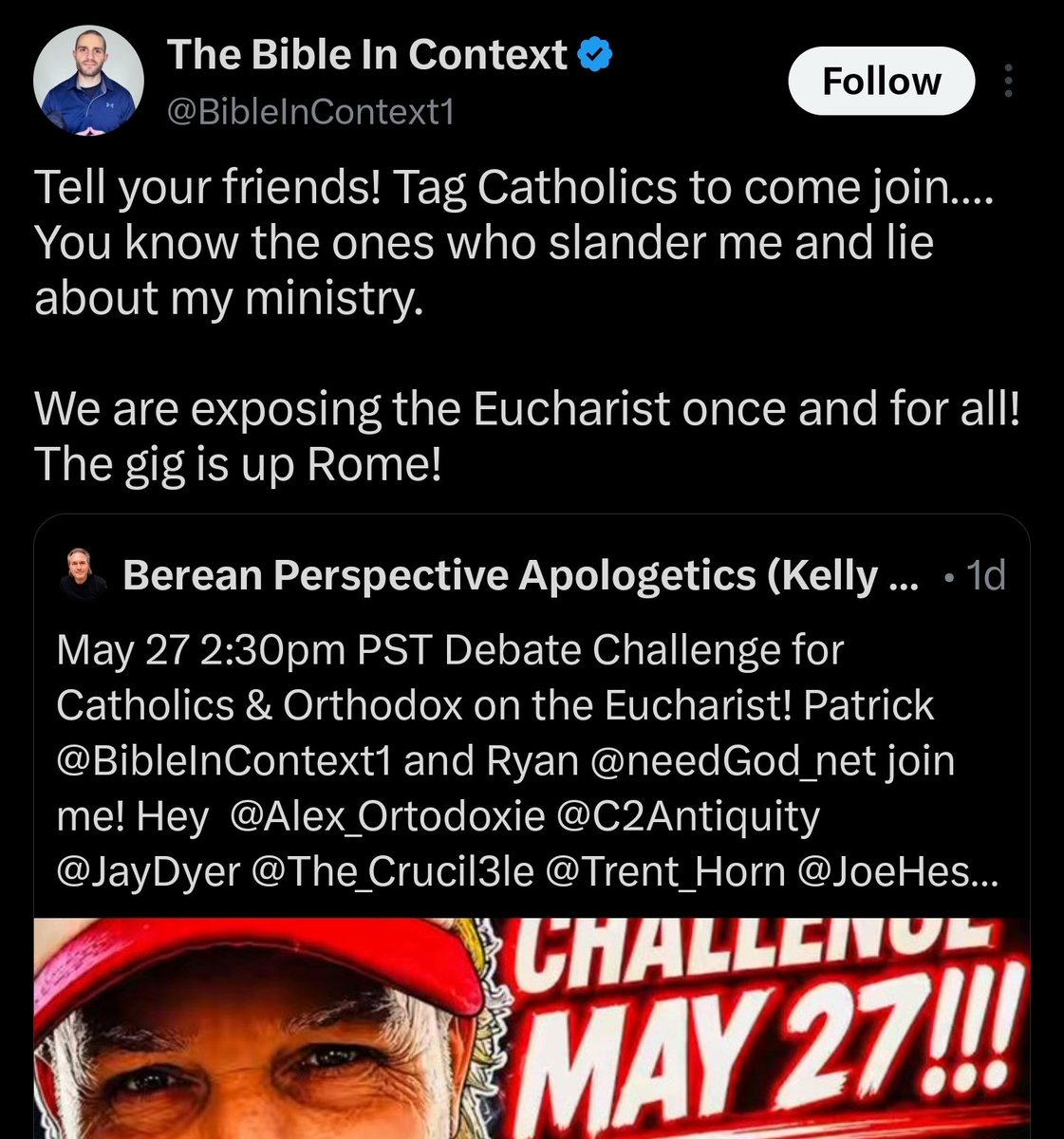 The King & Judge Brosephos ☦🇻🇦 tweet media