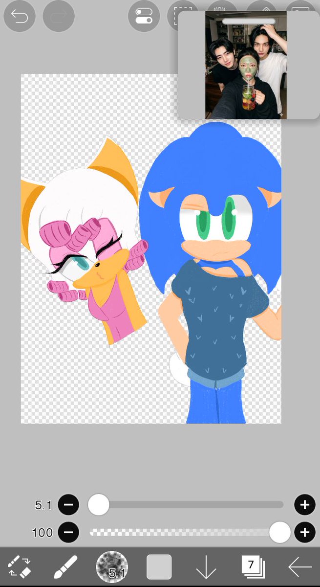 SONADOWMIVIDA's tweet photo. Dejo este boceto y me desaparezco (me falta Amy y algunos detalles de Sonic)...

Ando con una gripa y tos horrible que no me deja hacer nada 🫩 https://t.co/0mKnoGmzaT