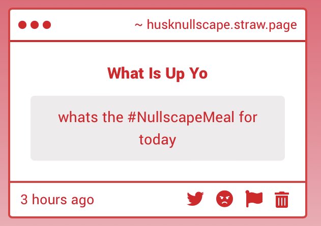husk of nullscapetwt tweet media
