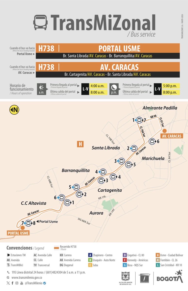 TransMilenio tweet media