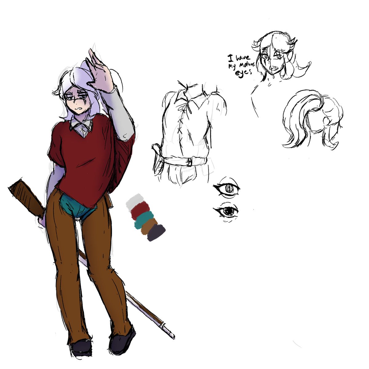 Geoxysart's tweet photo. Ive been neglecting my ocs, and also art in general but that's neither here nor there https://t.co/QtNNAEzDZg