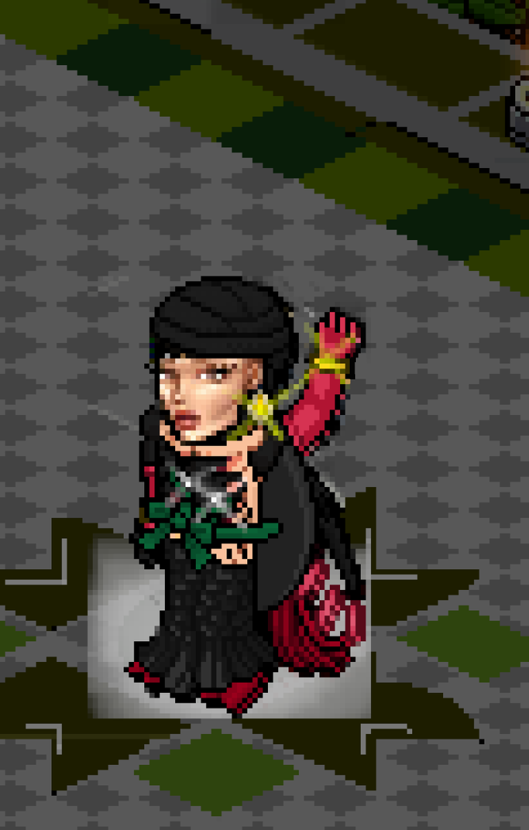 EsStebanee's tweet photo. Arribando desde Colombia, llega miss Keyla Román vistiendo su vestido negro con accesorios coloridos, llevando como inspiración al famoso diseñador Thierry Mugler.
#MetHabbo2026
@EventosCartier https://t.co/ezgWYqFwbe