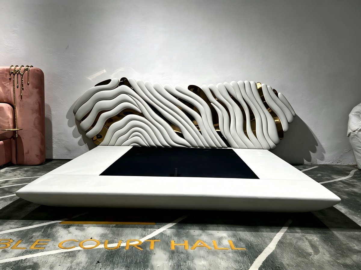 Zoecunk's tweet photo. ✨Amazing Designer ZOECUNK Customized BED. ✨

🌟Perfect design, high-quality materials, and high-end finishing meet in one place. 

📩To discuss your customized furniture, "Most Welcome." 

Visit: https://t.co/KApN3VSOlK

#bedroomdecor #FurnitureFactory #zoecunk https://t.co/XcXPPND5LF