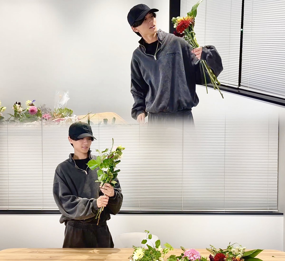 hypenagase's tweet photo. 💐🖤 https://t.co/sj2iymkoK7