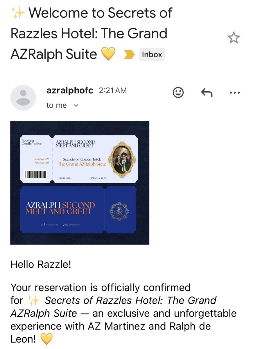 kuribean's tweet photo. got my email confirmation na pala. happy monday and happy motmot! 😃💛 #teamls https://t.co/mrIyrMwNh3