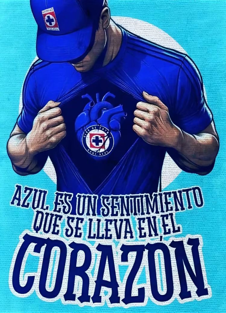 gfred76's tweet photo. @CruzAzul siempre Azul https://t.co/EYvBgyAMyS